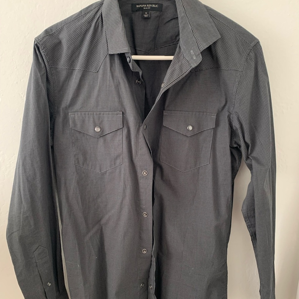 Banana Republic Men’s Button Down, slim fit small